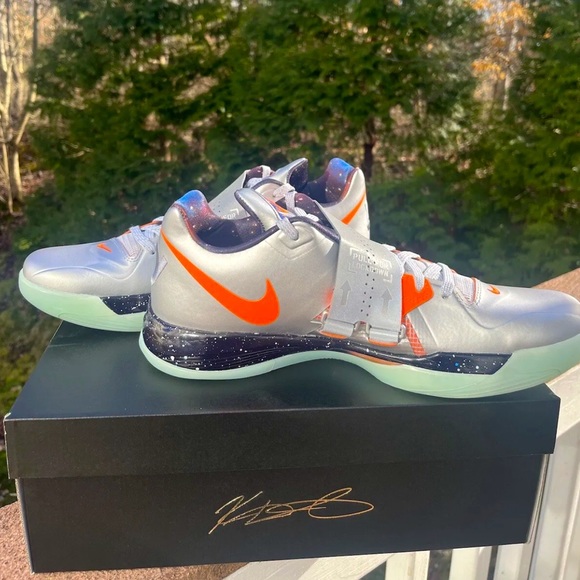 🌌✨🌠 Nike KD 4 Galaxy Size 10W / 8.5M 🌌✨🌠 - Picture 3 of 6